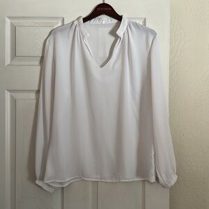 Long sleeve chiffon